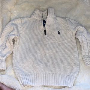 Ralph Lauren polo cream sweater